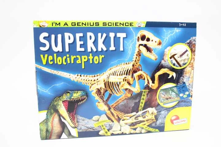 Lisciani Im a Genius Velociraptor Super komplektas 80632 LISCIANI