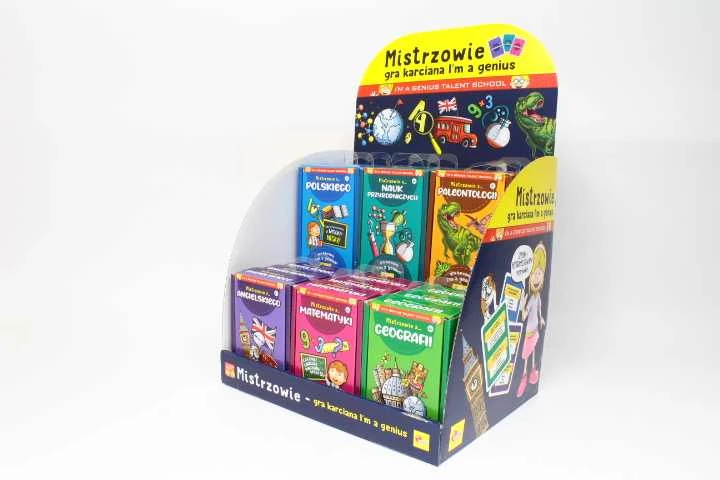 Dante Lisciani LISCIANI I"M A GENIUS MISTRZOWIE DISPLAY 18 SZTUK