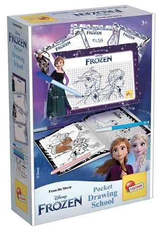 Lisciani kompaktinė piešimo mokykla Frozen