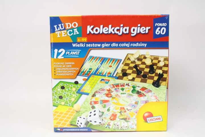 Lisciani LUDOTECA 60 žaidimų rinkinys 57023 LISCIANI