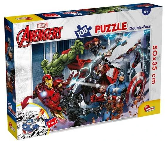 Dėlionė Dante *****Lisciani Marvel puzzle Plus108 Avengers 99719