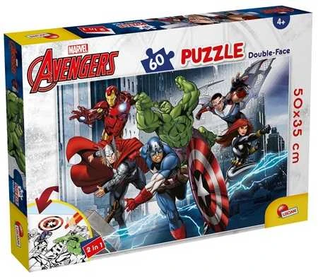 Lisciani LISCIANI MARVEL Dėlionė DF PLUS 60 AVENGERS.