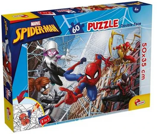 Lisciani LISCIANI MARVEL Dėlionė DF PLUS 60 SPIDERMAN
