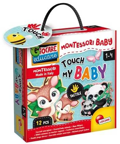 Dėlionė Lisciani Montessori Baby - Palieskite mano kūdikį