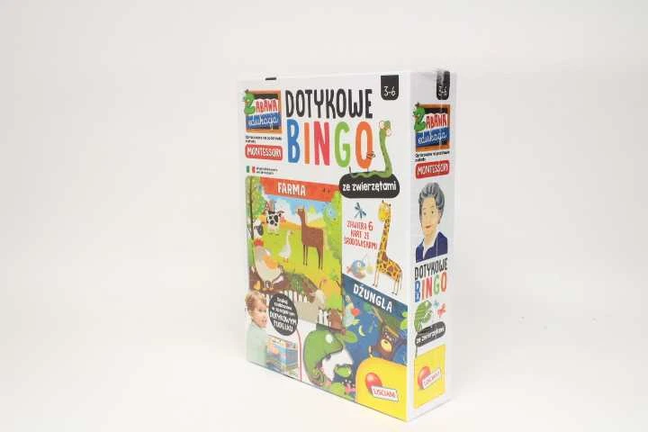 Lisciani Montessori plus Touch Bingo su gyvūnais