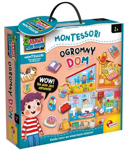 Dėlionė Lisciani Gra montessori ogromny dom