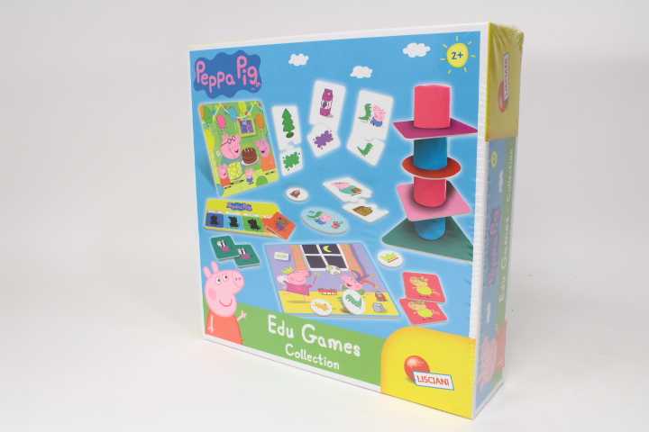 Peppa Pig Lisciani LISCIANI PIG PEPPA MANO PIRMOJI MOKOJAMŲJŲ ŽAIDIMŲ KOLEKCIJA