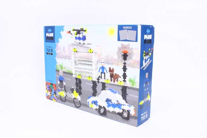 PLUS PLUS konstruktorius Basic Police 760 pcs, 3762