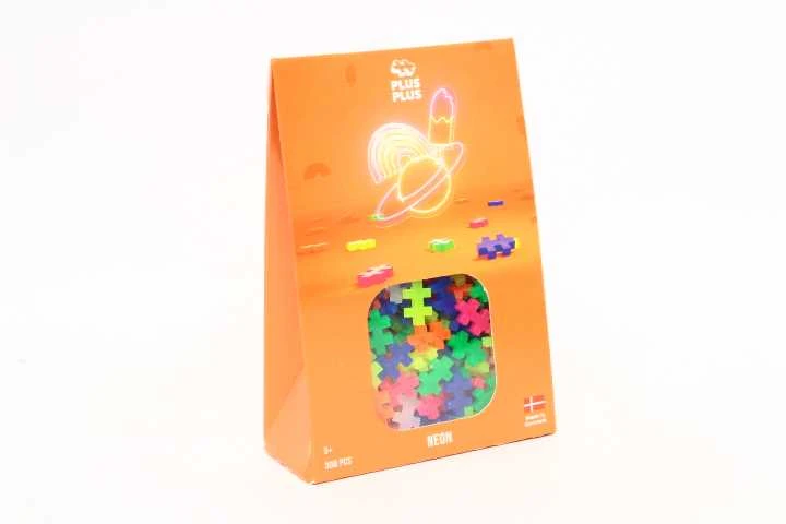 Plus Plus Klocki plastikowe PlusPlus Mini Neon 300 el.
