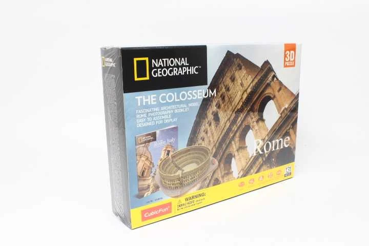 CUBICFUN 3D dėlionė iš serijos „National Geographic“ - „Koliziejus“