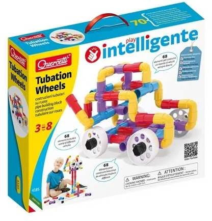 Quercetti Tubation Wheels Pipe blocks - Edukacinis Žaislas