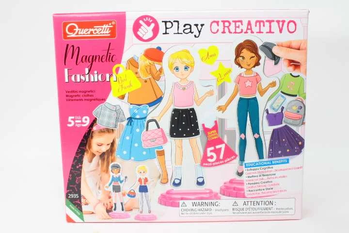 Quercetti QUERCETTI MAGNETIC FASHION GERIAUSI DRAUGAI
