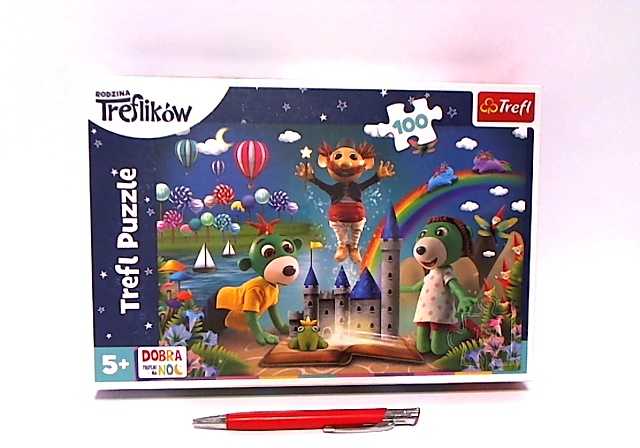 Trefl dėlionė 100 vnt. - Treflikai