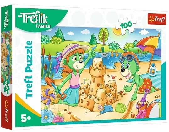 Trefl Dėlionė 100 vnt. - Treflikų atostogos