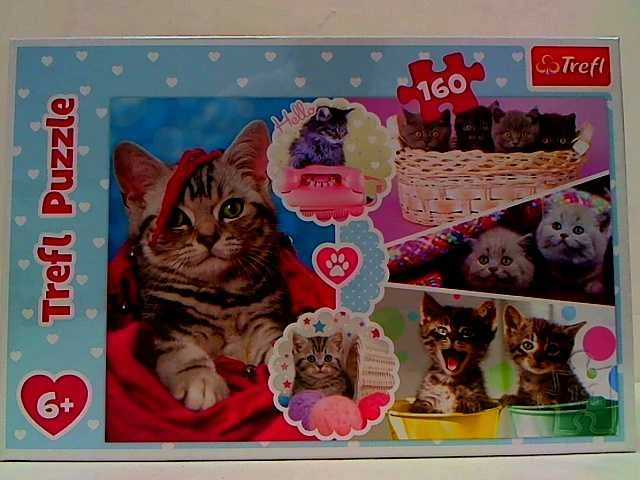 Trefl Dėlionė 160 vnt. - Kačiukai