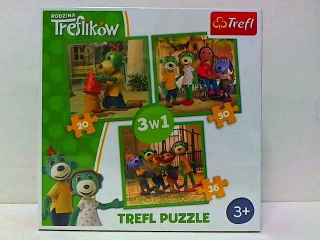 Trefl Dėlionė 106 vnt. - Treflikų šeima