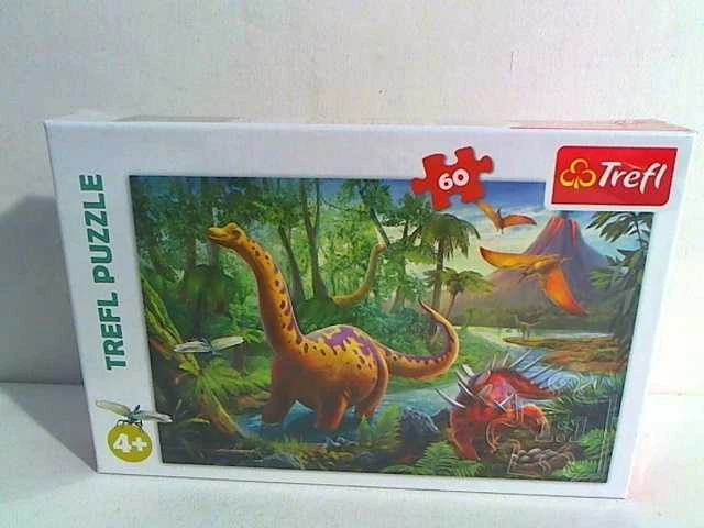 Trefl Dėlionė 60 vnt. - Dinozaurų kelionė