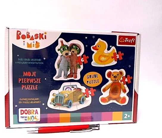 Trefl Dėlionė 18 vnt. - Babaski i Miś