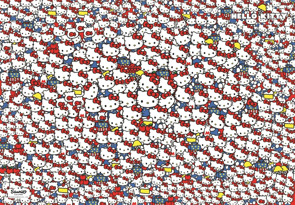 Clementoni Dėlionė 1000 vnt. - Hello Kitty