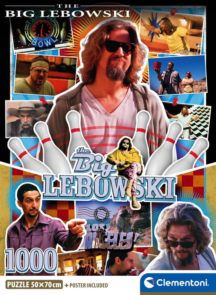 Clementoni Dėlionė 1000 vnt. - Didysis Lebovskis