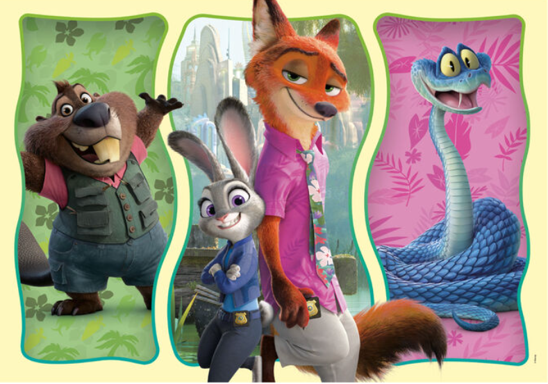 Clementoni Dėlionė 104 vnt. - Zootopia 2