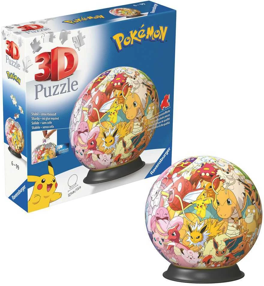 Ravensburger 3D Dėlionė 73 vnt. - Pokémonai
