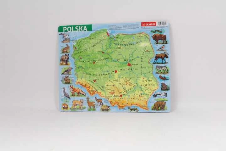 Dėlionė Demart Frame galvosūkis – Fizinė Lenkija