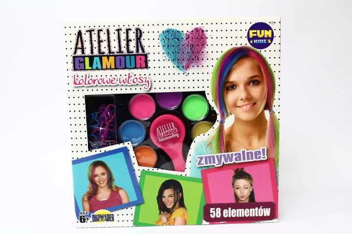 Dromader Atelier Glamour kosmetikos rinkinys Spalvoti plaukai