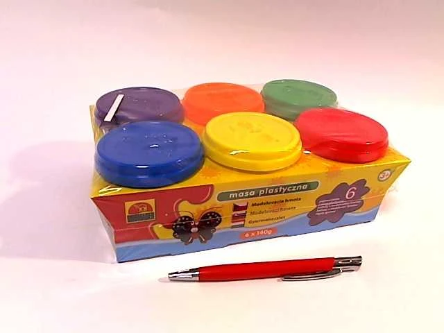 Dromader Plastikinė masė 6 vamzdeliai (43005)