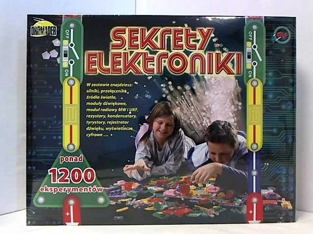 Mokomasis rinkinys – Elektronikos paslaptys – daugiau nei 1 200 eksperimentų – Dromader 85953