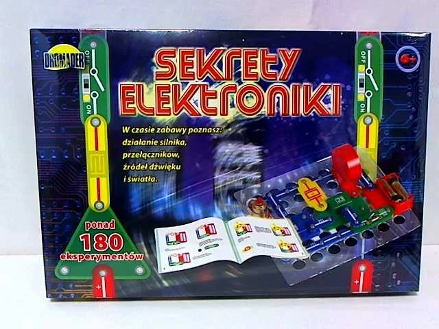 Mokomasis rinkinys – Elektronikos paslaptys – daugiau nei 180 eksperimentų – Dromader 85955