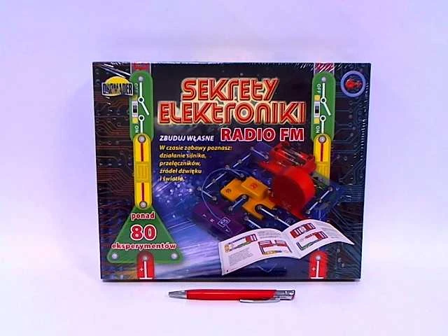 Mini elektronikos paslaptys + FM radijas 80 eksperimentų 59568 DROMADER
