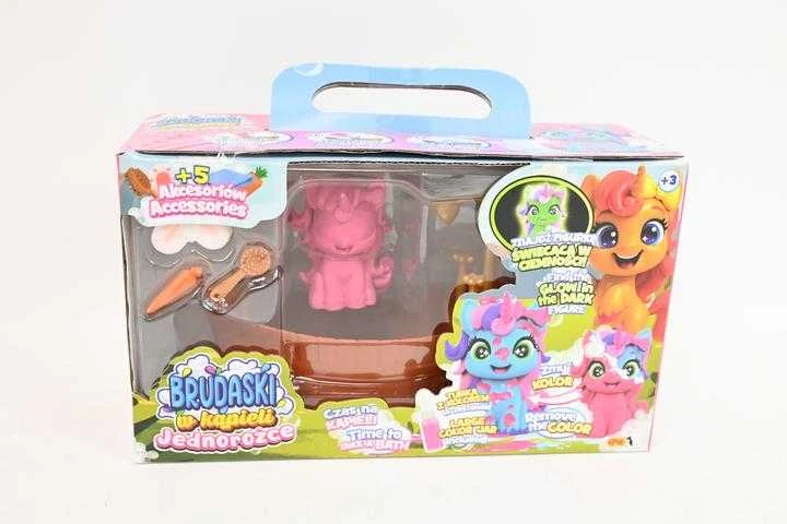 Epee Figurki Nešvarių vienaragio figūrėlių vonios kambario niekučių rinkinys