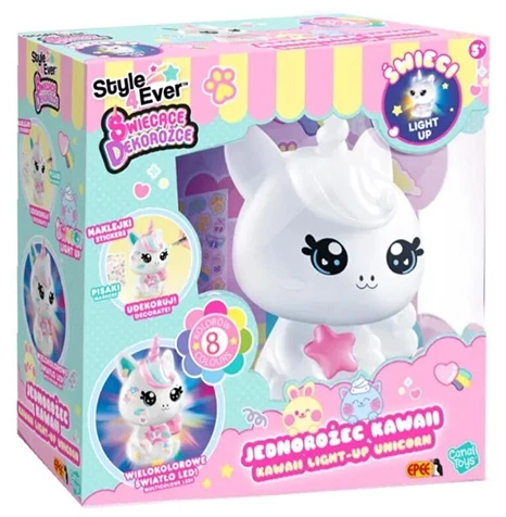 „Epee Glowing Decocorns“ – „pasidaryk pats“ vienaragiai 60046