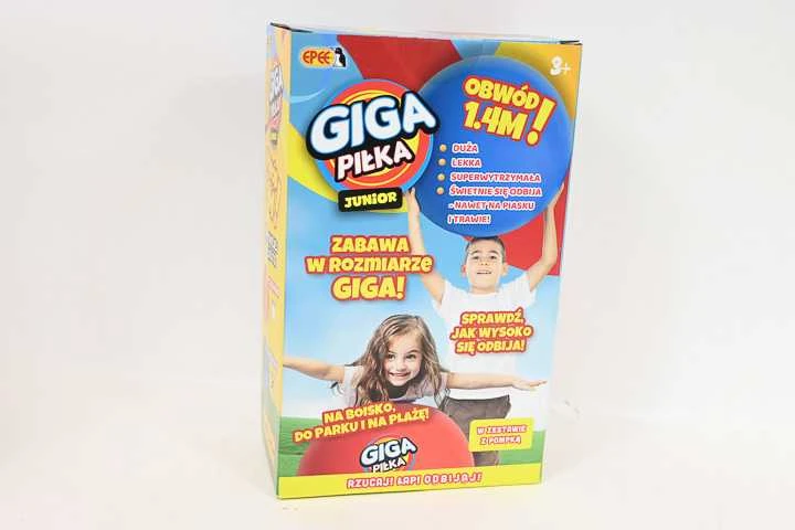 Giga vaikiškas kamuolys mėlynas