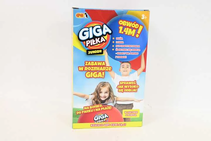 Giga vaikiškas kamuolys raudonas