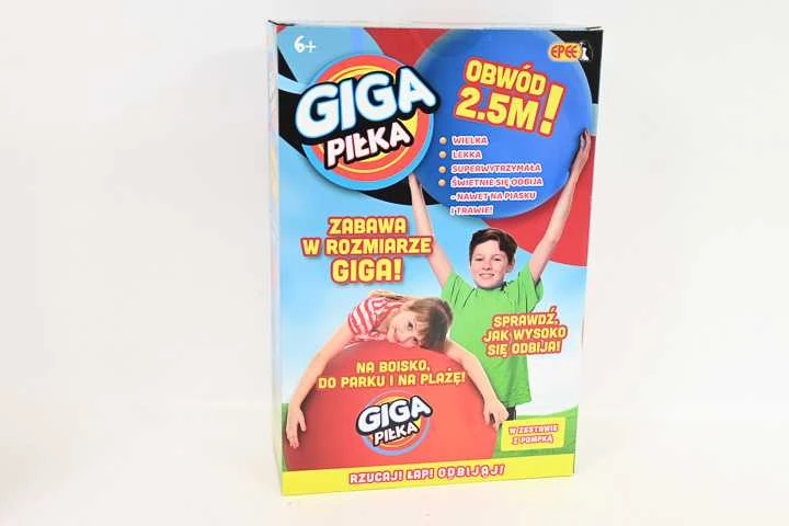 Giga kamuolys juodas