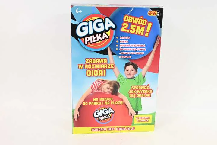 Giga raudonas kamuoliukas
