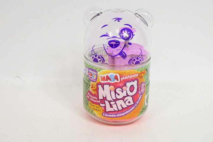 Misiolina Raudonas plastikinė pasta Epee su pelėsiu, lengva, tampri, minkšta