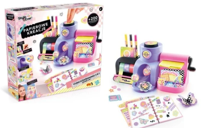 Epee Rinkinys papierowe kreacje studio scrapbooking 4w1