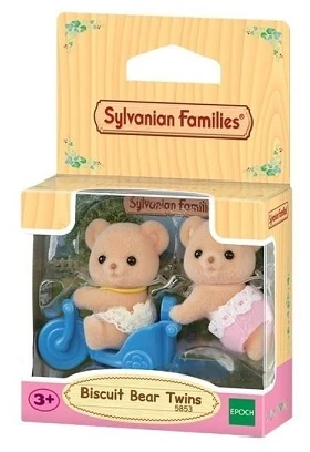 SYLVANIAN FAMILIES Sausaininiai meškučiai dvynukai