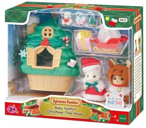 Epoch Sylvanian Families Epoch Figūrėlių rinkinys Sylvanian Families Kalėdų senelio žaislų fabrikas