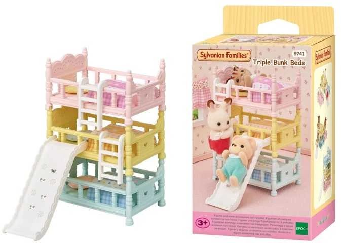 SYLVANIAN FAMILIES Triaukštė lova
