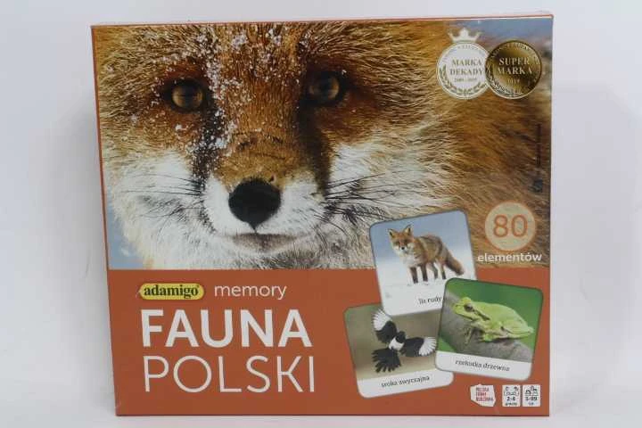 Atminties žaidimas Lenkijos gyvūnija Adamigo, PL