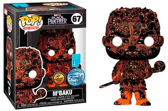 FUNKO POP! Vinilinė figūrėlė: Juodas Panther - M'Baku