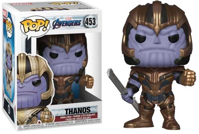 FUNKO POP! Vinilinė figūrėlė MARVEL: AVENGERS ENDGAME – THANOS, 9,5 cm