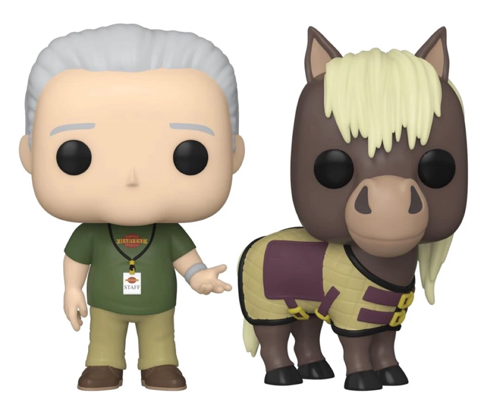 FUNKO POP! Vinilinė figūrėlė: Parks and Recreation - Jerry & Lil Sebastian, 9 cm