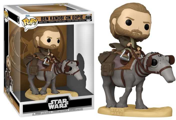 FUNKO POP! Vinilinė figūrėlė: Žvaigždžių karai - Ben Kenobi on Eopie, 10 cm aprašymas - Prekės nuotrauka