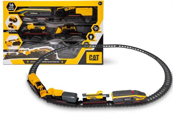 CAT traukinio rinkinys Little Machines, 82949