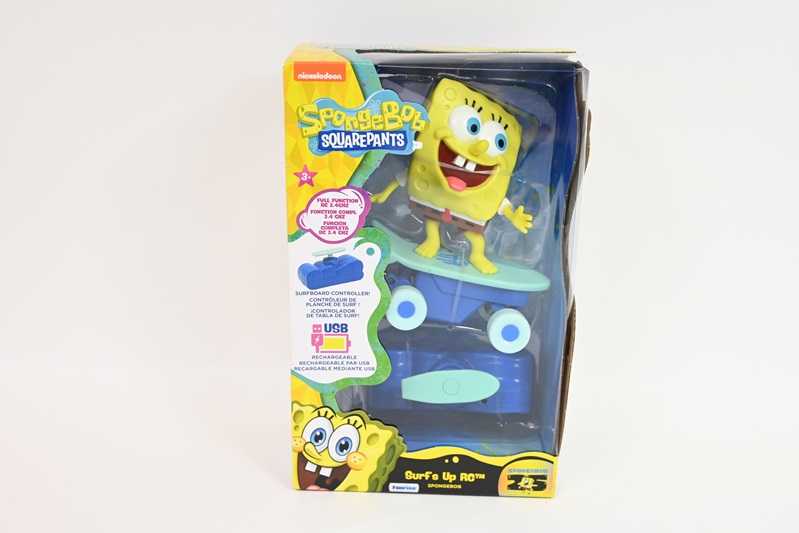 Badboards Funrise Toys SPONGE BOB RC figurka na deskorolce USB 71156 /4